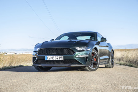 Ford Mustang Bullitt frontal lateral