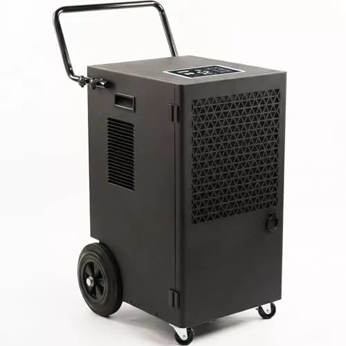 Kalopsia Deshumificadores de Humedad Profesional: Alta Capacidad 120L/Día | Deshumidificador Electrico con Control Automático y Temporizador 24h - Ideal Para Casas Oficinas y Almacenes