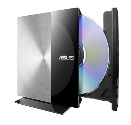 Lector grabador de Asus con AV Function nos permite conectarlo directamente a nuestro Smart TV