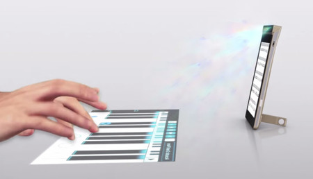 Cualquier superficie será interactiva con el proyector incorporado en el Lenovo Smart Cast