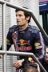 Webber admite que el RB4 iba muy descargado