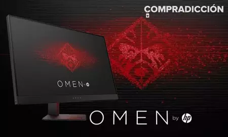 HP Omen 25: este monitor gaming sin marcos cuesta sólo 203 euros en El Corte Inglés