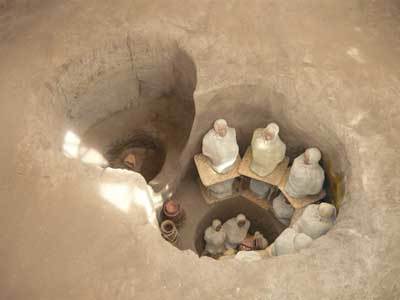 Las espectaculares tumbas de los indios quitu, en Ecuador