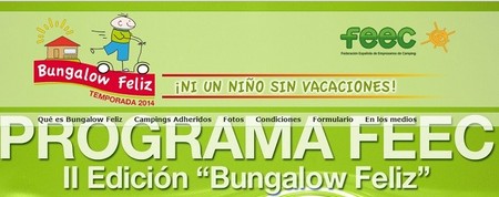 'Bungalow feliz' repite iniciativa para facilitar vacaciones a familias de desempleados con hijos