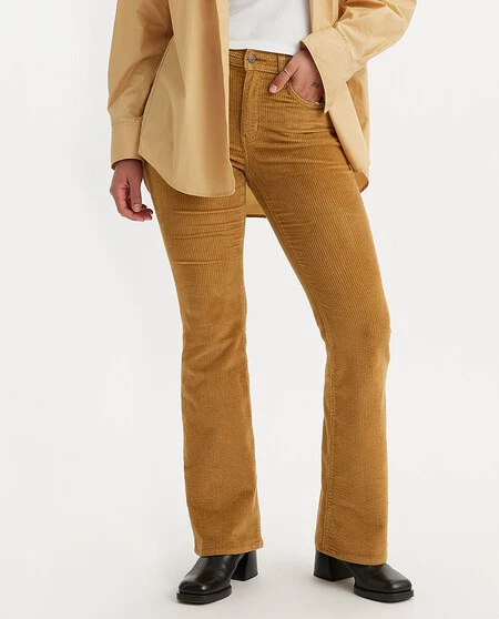 Pantalón de mujer 726? High Rise Flare de pana