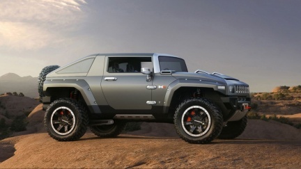 Hummer HX Concept, las imágenes oficiales