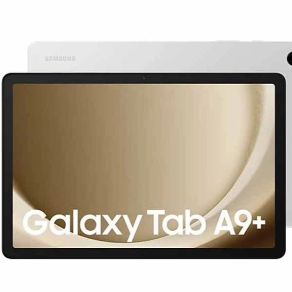 Tablet - Samsung Galaxy Tab A9+ Wifi, 128GB, 8GB RAM, Plata, 11", WQXGA, Qualcomm, Android 13