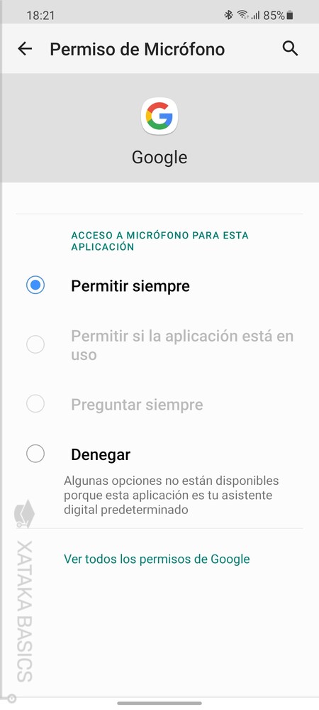 Un Permiso Una App