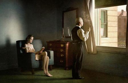 Del cuadro a la fotografía: Richard Tuschman recrea con maestría la obra de Edward Hopper