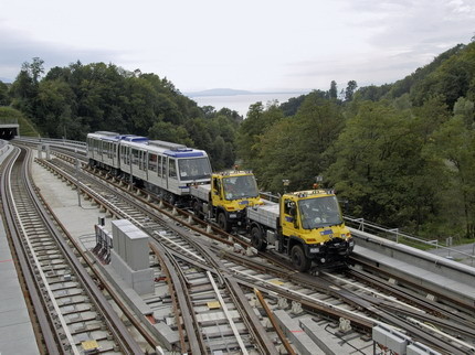 Mercedes Unimog metro Suiza