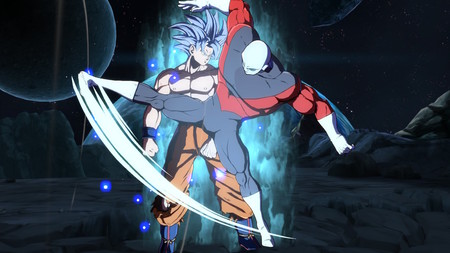 Son Goku (Ultrainstinto) en Dragon Ball FigherZ Todos los movimientos, trucos y consejos 12 A