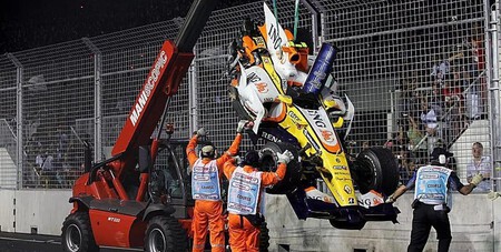 Piquet Singapur F1 2008