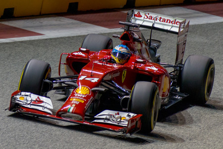 Alonso Singapur F1 2014