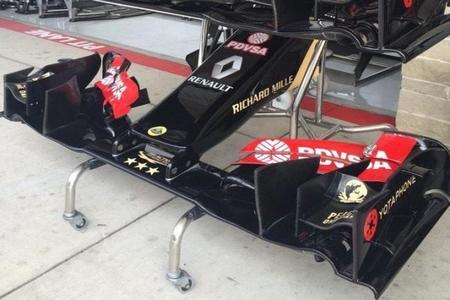 La nueva nariz de Lotus se exhibe en Austin