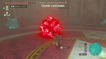 Zelda TOTK Combate Ganon Castillo4