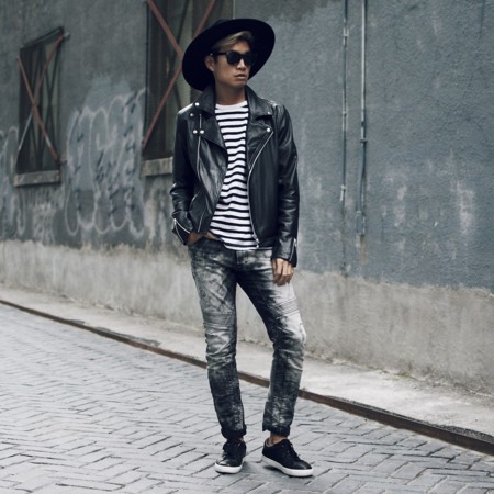 Bikers y camisas marineras: dos piezas clave para recibir esta primavera