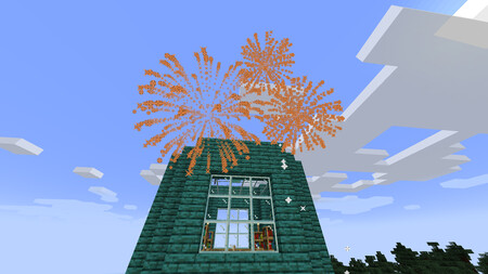 Ya puedes celebrar lo que quieras en Minecraft: ¡aprende a hacer fuegos artificiales!
