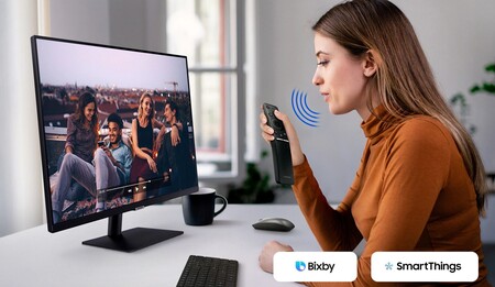 Los monitores Smart Monitor M5 y M7 de Samsung llegan a España con Tizen OS, WiFi, y reproducción directa de vídeo en streaming
