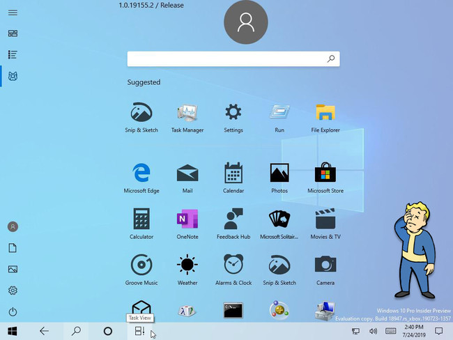 Nuevo Menu Inicio Windows 10