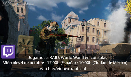 Jugamos en directo a RAID: World War II en consolas a las 17:00h (las 10:00h en Ciudad de México)