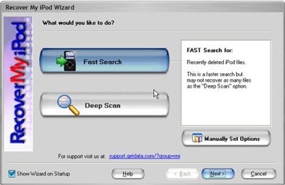 Recover My iPod, recupera los ficheros de tu reproductor
