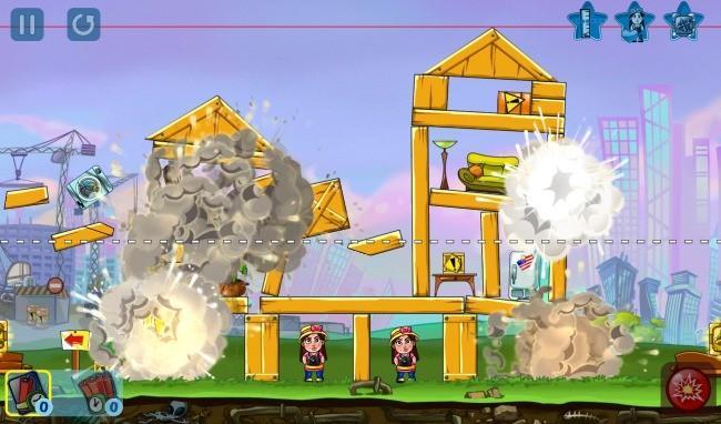 Juegos De Derribar Edificios Con Dinamita