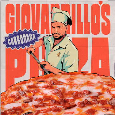 IlloJuan llega a Carrefour con Giovannillo’s Pizza, su propia marca de pizza, con una 6 Quesos y una Carbonara 