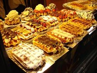Los gofres, plato típico de Bélgica