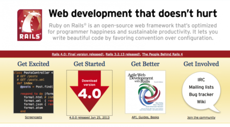 Rails 4.0 recién salido del horno