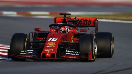 Leclerc Barcelona F1 2019