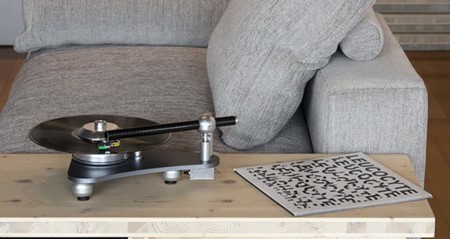 ¿Un giradiscos sin plato? El Atmo Sfera quiere hacerlo posible