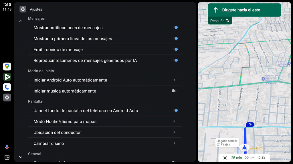 Android Auto 12.4 llega ya a tu móvil: qué cambia y cómo actualizar