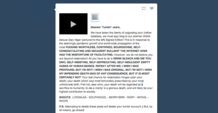 Varios miles de cuentas de Tumblr afectadas por un gusano