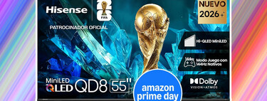 La mejor oferta de Hisense en el Prime Day 2026: 55 pulgadas Mini LED QLED 4K por menos de 9,500 pesos 