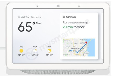 Google Home Hub, se filtra la pantalla inteligente que Google presentará en octubre