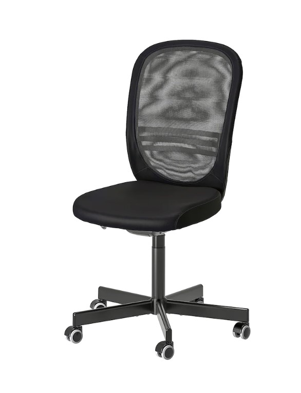 FLINTAN
Silla de trabajo, color negro.
