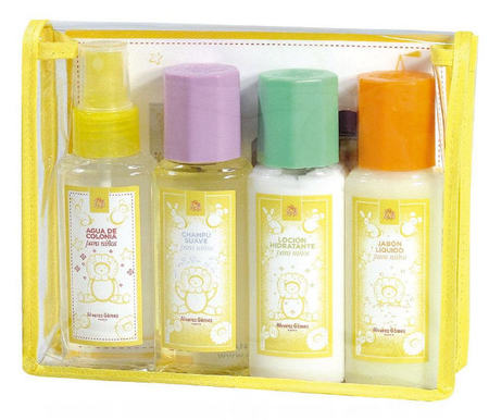 Línea para el baño y cuidado de los niños con productos hipoalergénicos