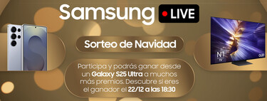 Este año hay "otro Gordo de Navidad". Sólo por apuntarte, puedes llevarte un Galaxy S25, una tele de 55" y más premios de Samsung
