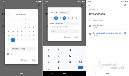 Tareas de Google