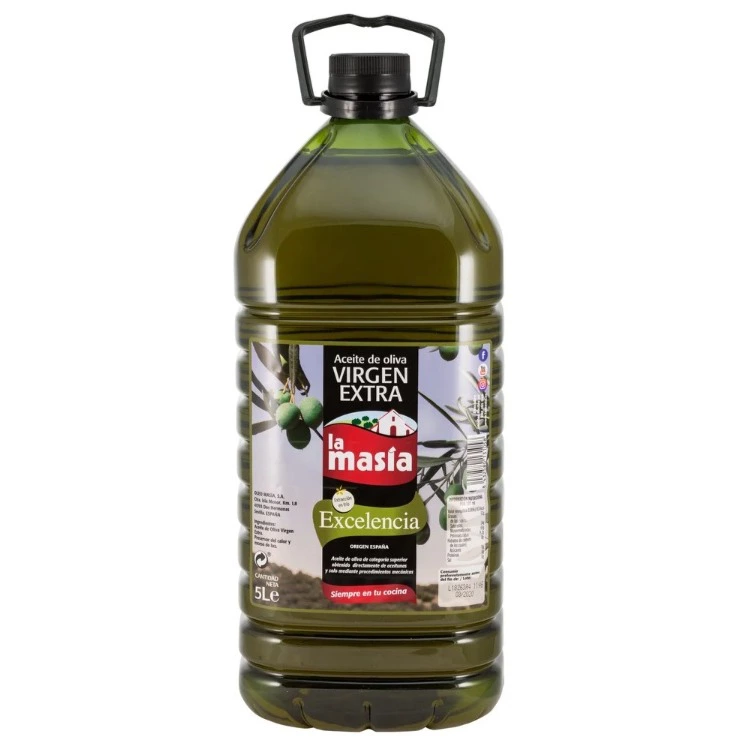 LA MASÍA Aceite de oliva Virgen Extra garrafa 5 l