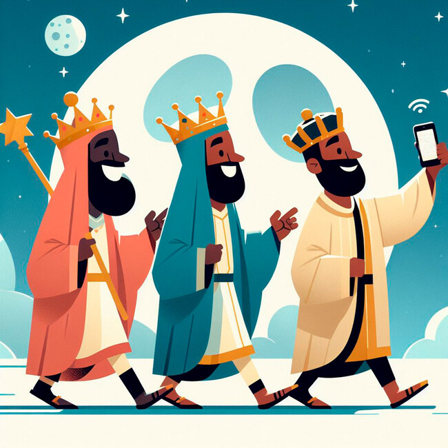 Videollamadas Reyes Magos Niños