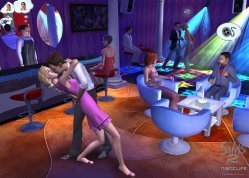 Video de los Sims 2 saliendo por la noche