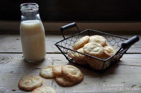Galletas crujientes de queso crema