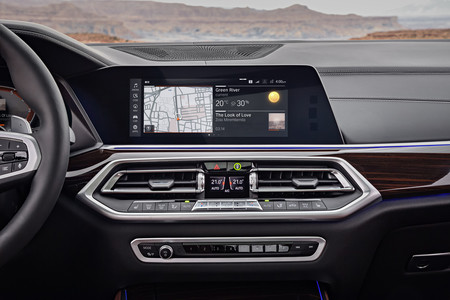 BMW X5 2019 pantalla