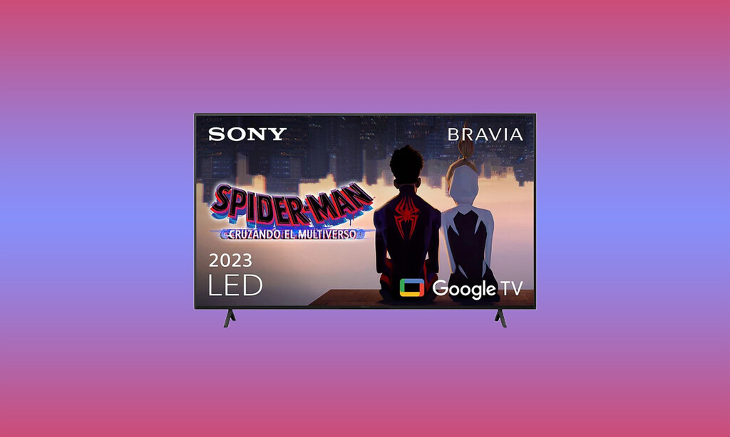 MediaMarkt tira el precio de esta smart TV 4K Sony de 50” para que disfrutes del estreno de la nueva película animada de Spiderman 