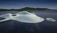 El museo de arte más grande de Asia se ubicará en una isla artificial en China