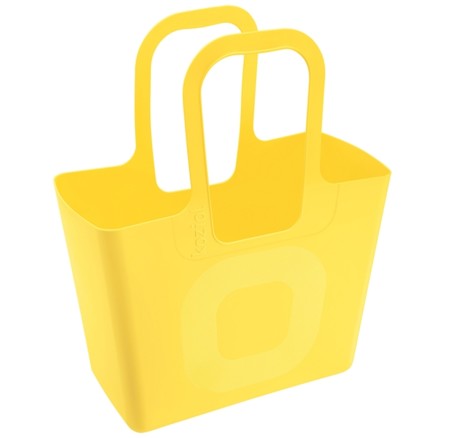Asequible radical chic: la bolsa Tasche de Mendini para Koziol