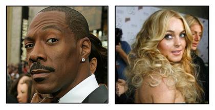 Lindsay Lohan 2, Eddie Murphy 5