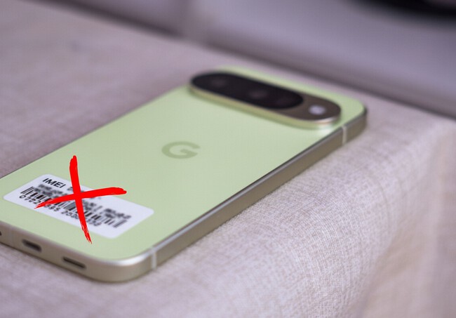 Pegatina Imei