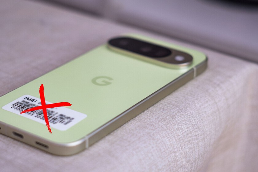 Pegatina Imei